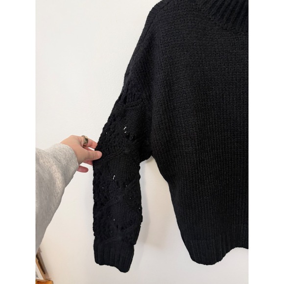 Skies Are Blue Women's Black Sweater – Size Medium – NWT - Picture 3 of 5